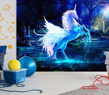 3D Dream Unicorn 010 Wall Murals Wallpaper AJ Wallpaper 2 