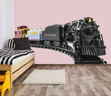 3D Black Train 0029 Vehicles Wallpaper AJ Wallpaper 