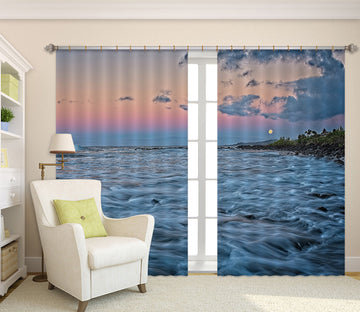 3D Sea Sky 61221 Kathy Barefield Curtain Curtains Drapes