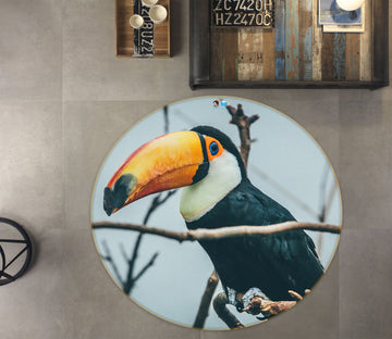 3D Stork 81221 Round Non Slip Rug Mat