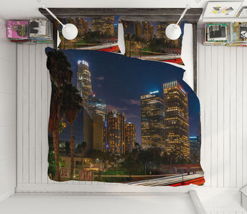 3D Tall Building 2124 Marco Carmassi Bedding Bed Pillowcases Quilt Quiet Covers AJ Creativity Home 