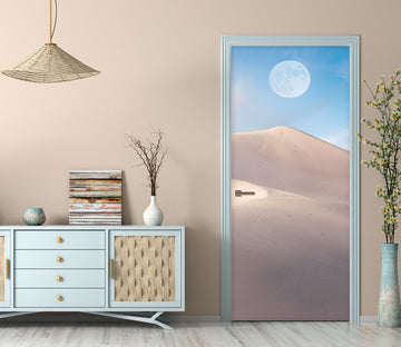 3D Moon Desert 122150 Marco Carmassi Door Mural