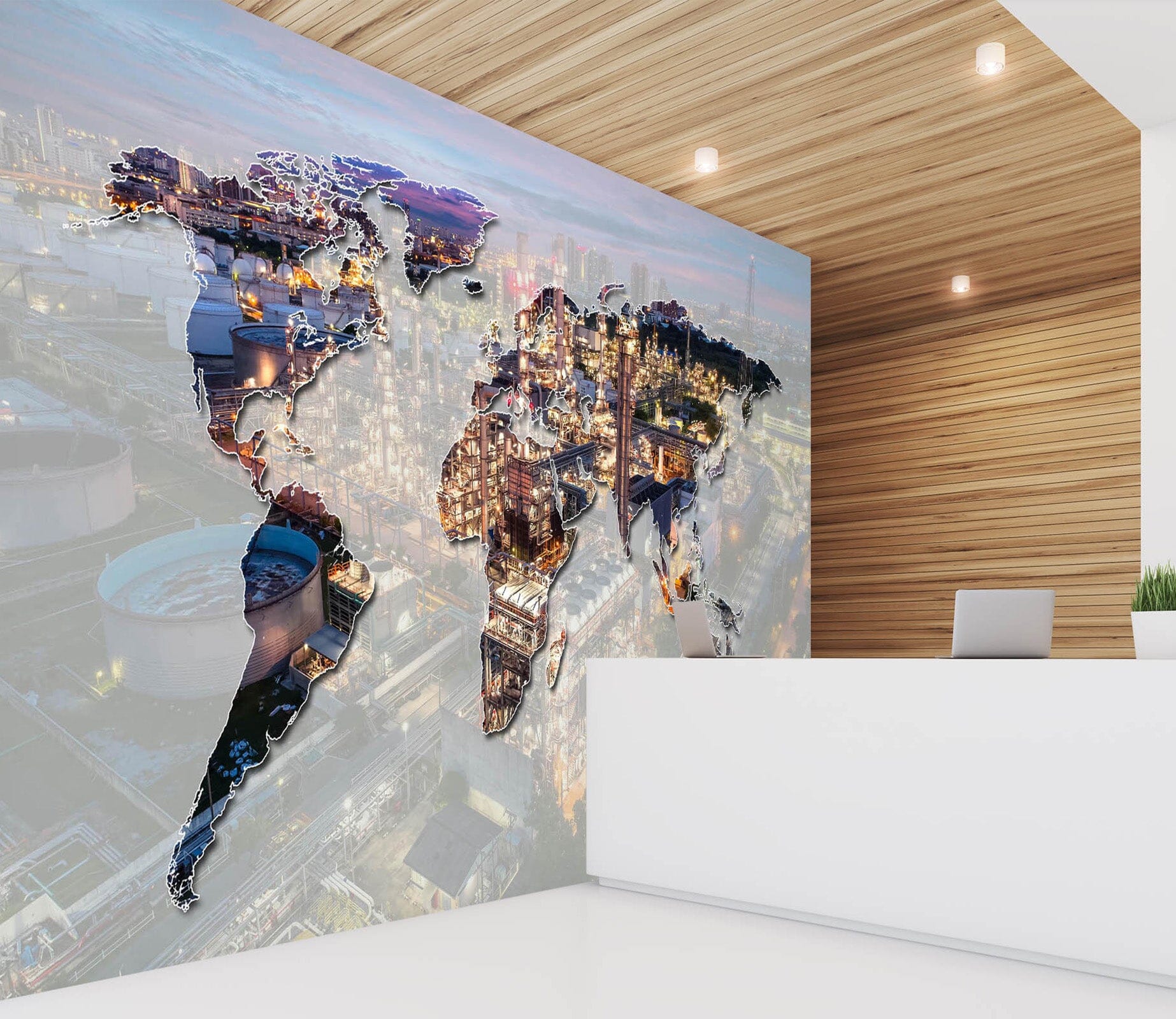 3D Patchwork Pattern 2119 World Map Wall Murals AJ Wallpaper 