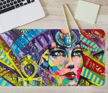 3D Indian Woman 17122 Desk Mat