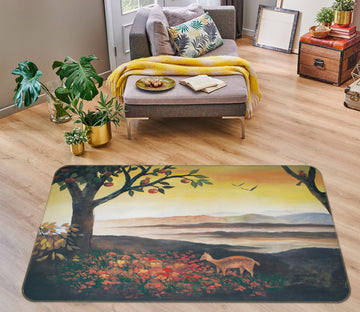 3D Tree Flower 75204 Non Slip Rug Mat