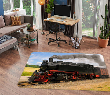 3D Steam Train 42096 Vehicle Non Slip Rug Mat