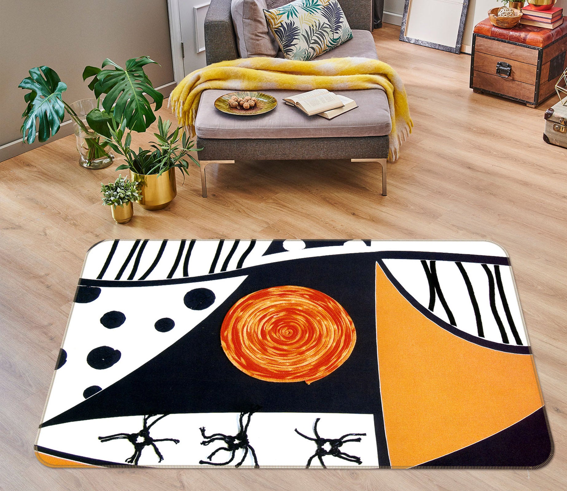 3D Pattern 31193 Non Slip Rug Mat