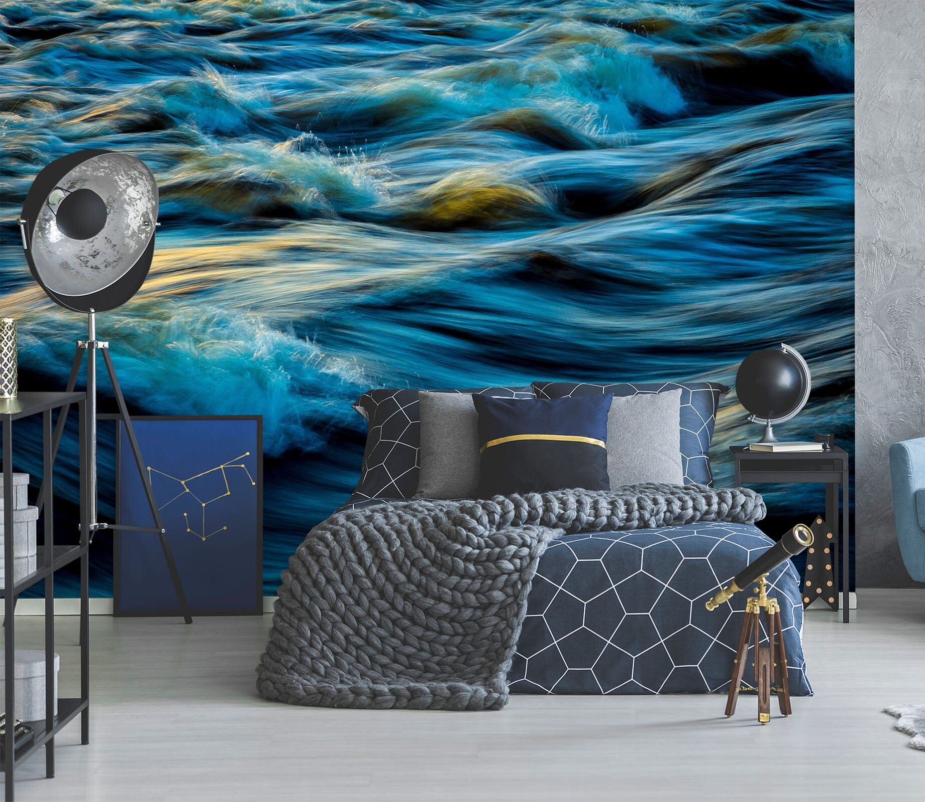 3D Sea Wave 2036 Wall Murals Wallpaper AJ Wallpaper 2 