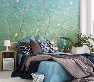 3D Birds And Flowers 1256 Wall Murals Wallpaper AJ Wallpaper 2 