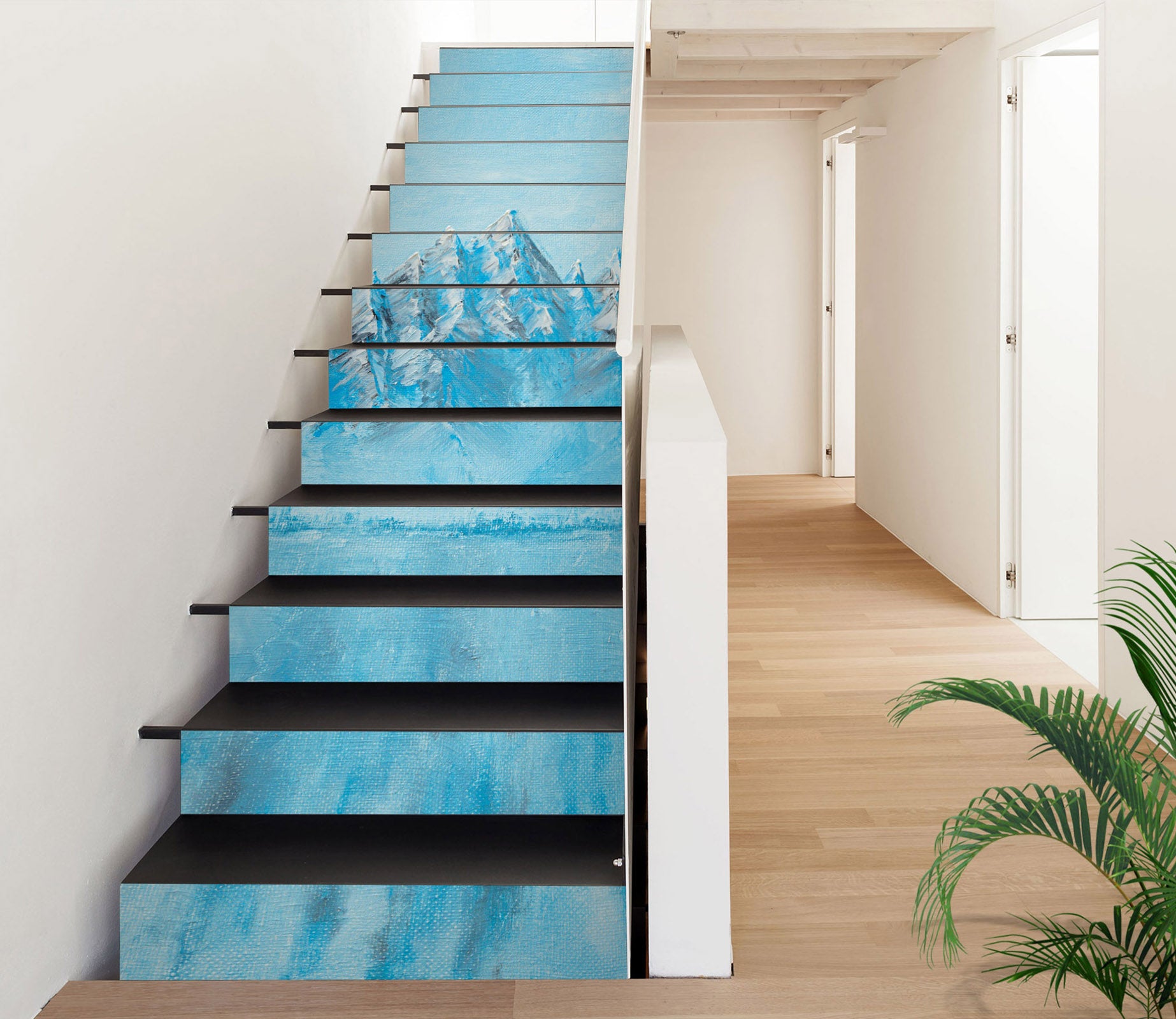 3D Glacier 8815 Marina Zotova Stair Risers