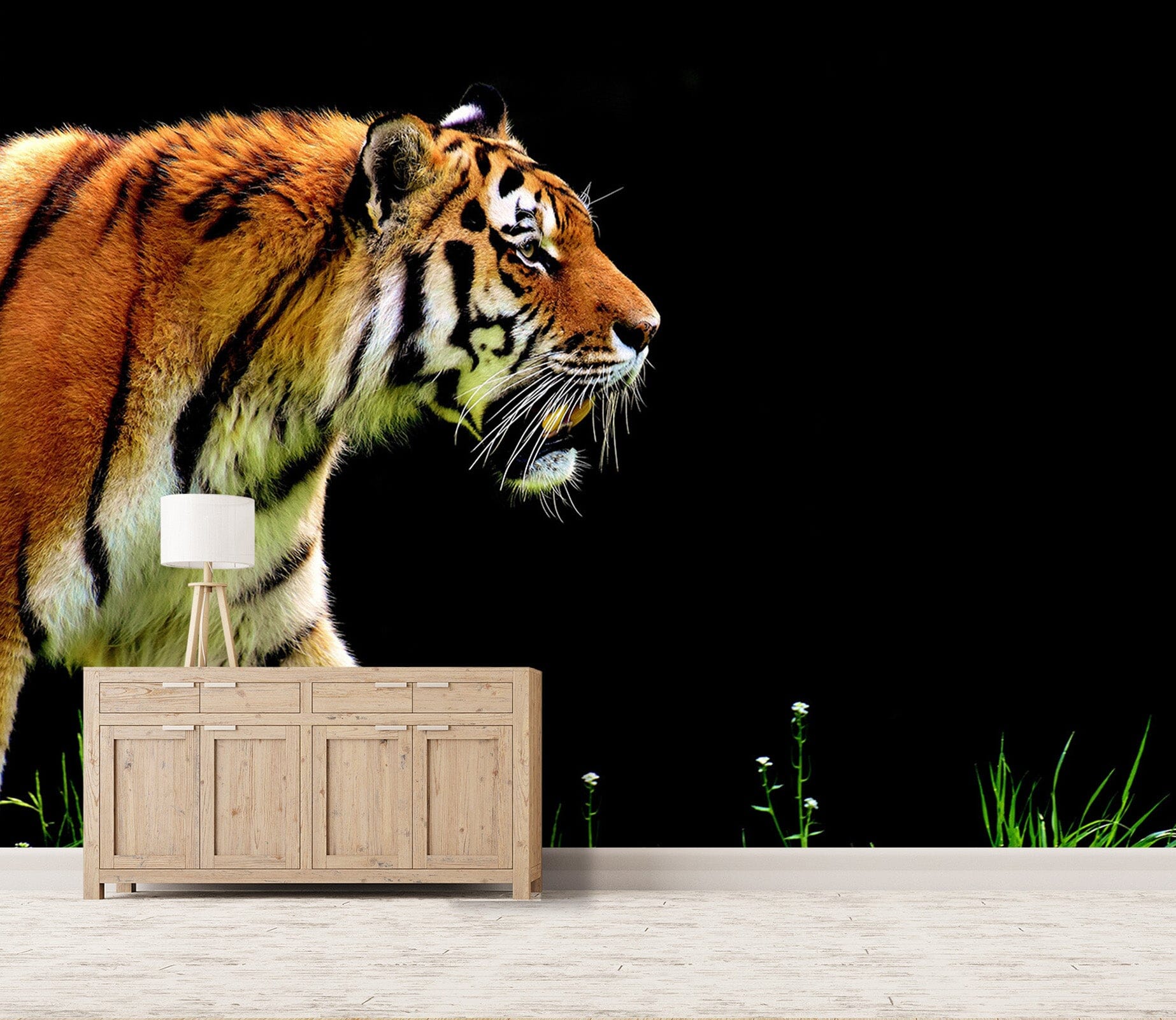 3D Tiger Mighty 270 Wall Murals Wallpaper AJ Wallpaper 2 