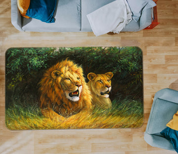 3D Lion 33135 Non Slip Rug Mat