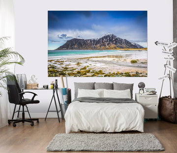 3D Green Sea 187 Marco Carmassi Wall Sticker Wallpaper AJ Wallpaper 2 