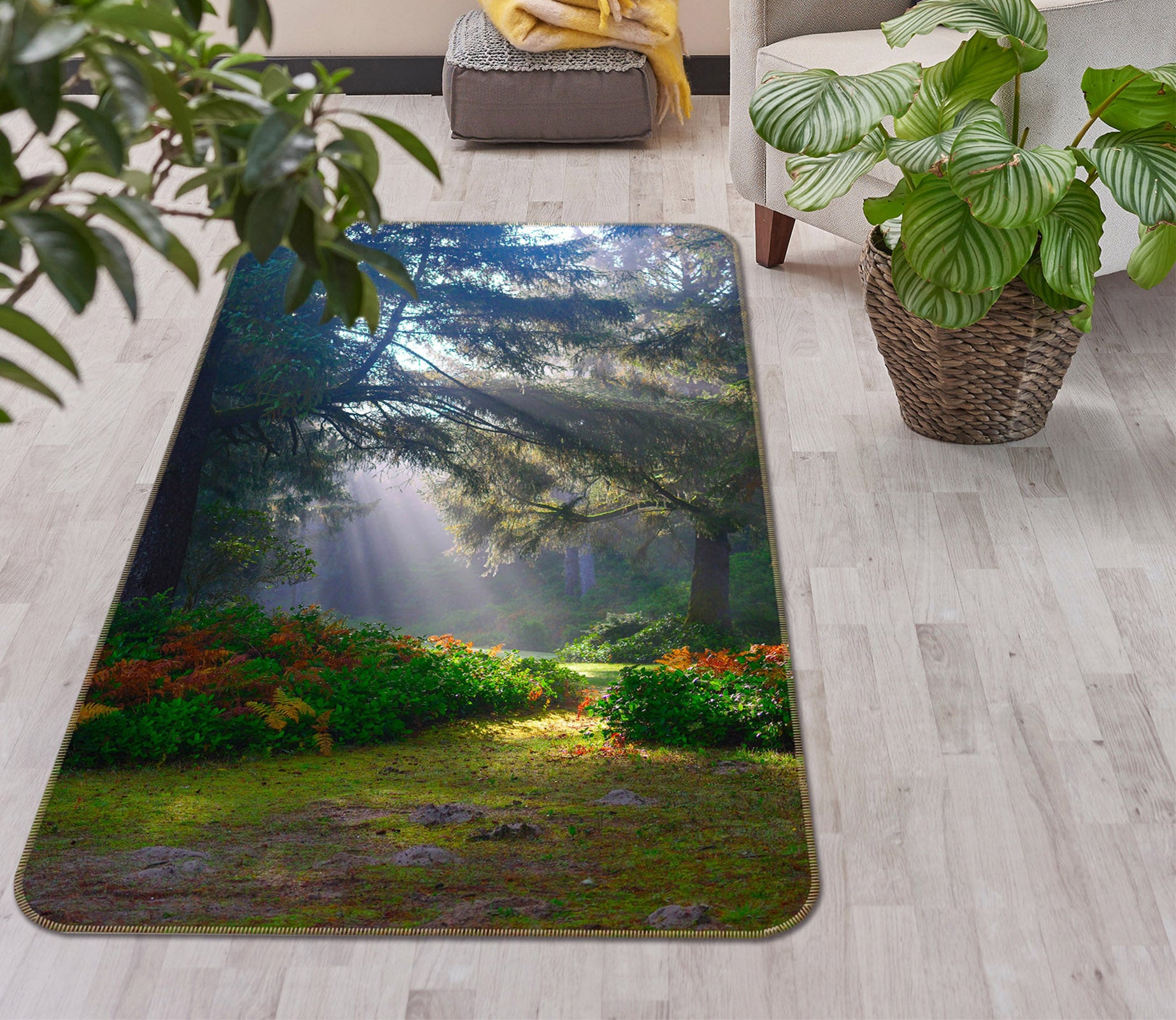 3D Tree 65166 Non Slip Rug Mat