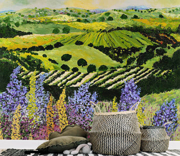 3D Wildflower Ridge 133 Allan P. Friedlander Wall Mural Wall Murals Wallpaper AJ Wallpaper 2 