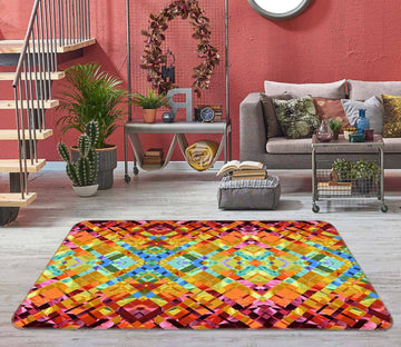 3D Colorful Pattern 1002 Shandra Smith Rug Non Slip Rug Mat Mat AJ Creativity Home 