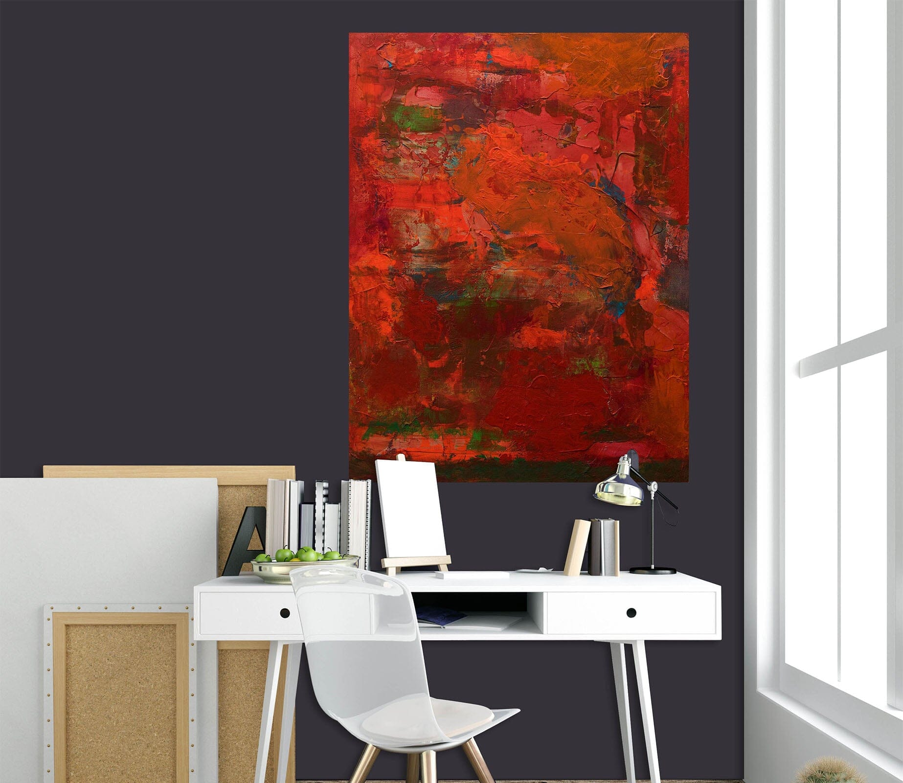 3D Red Storm 025 Allan P. Friedlander Wall Sticker Wallpaper AJ Wallpaper 2 