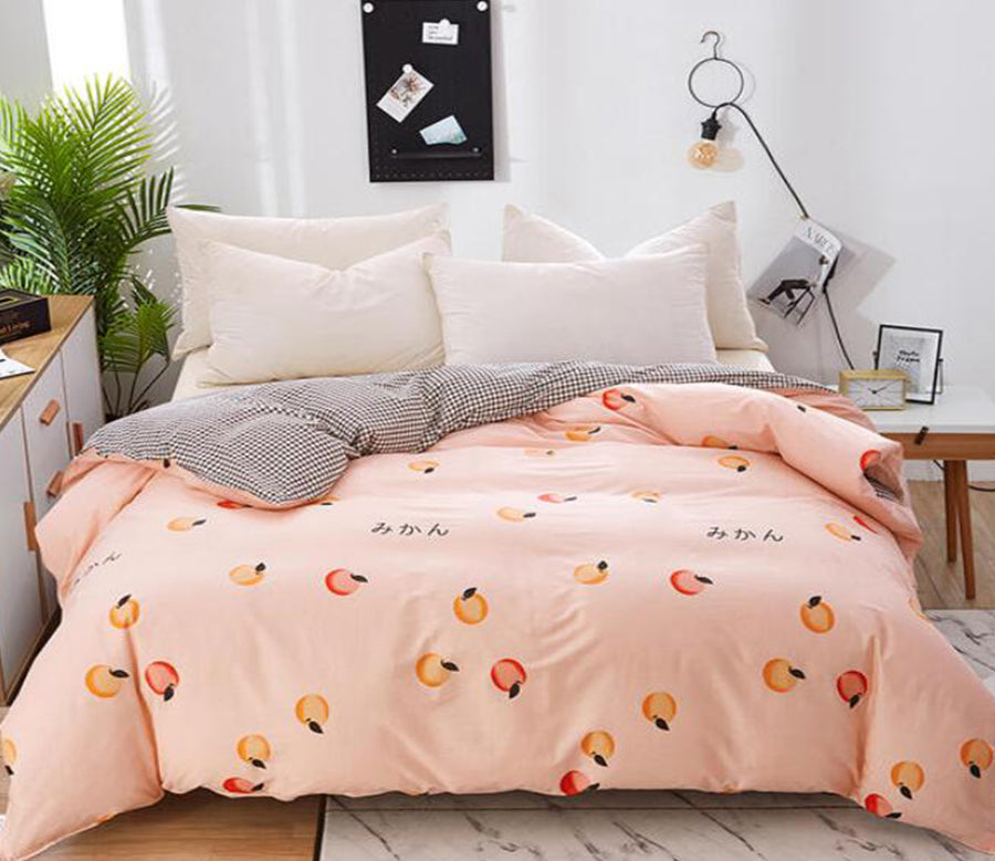 3D Fruit 2049 Bed Pillowcases Quilt