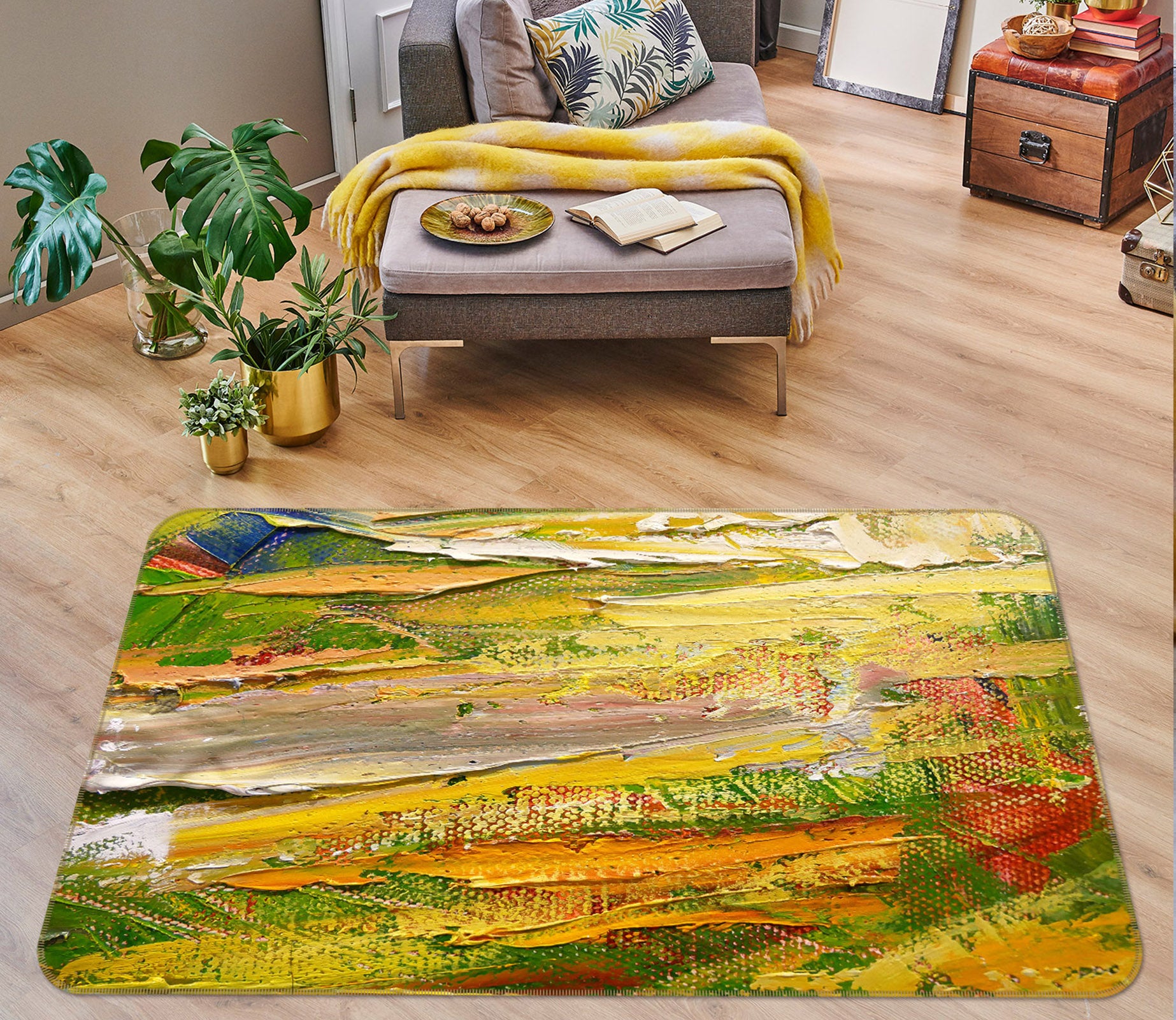 3D Painting 30163 Non Slip Rug Mat