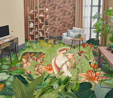 3D Grove Parrot 104139 Andrea Haase Floor Mural