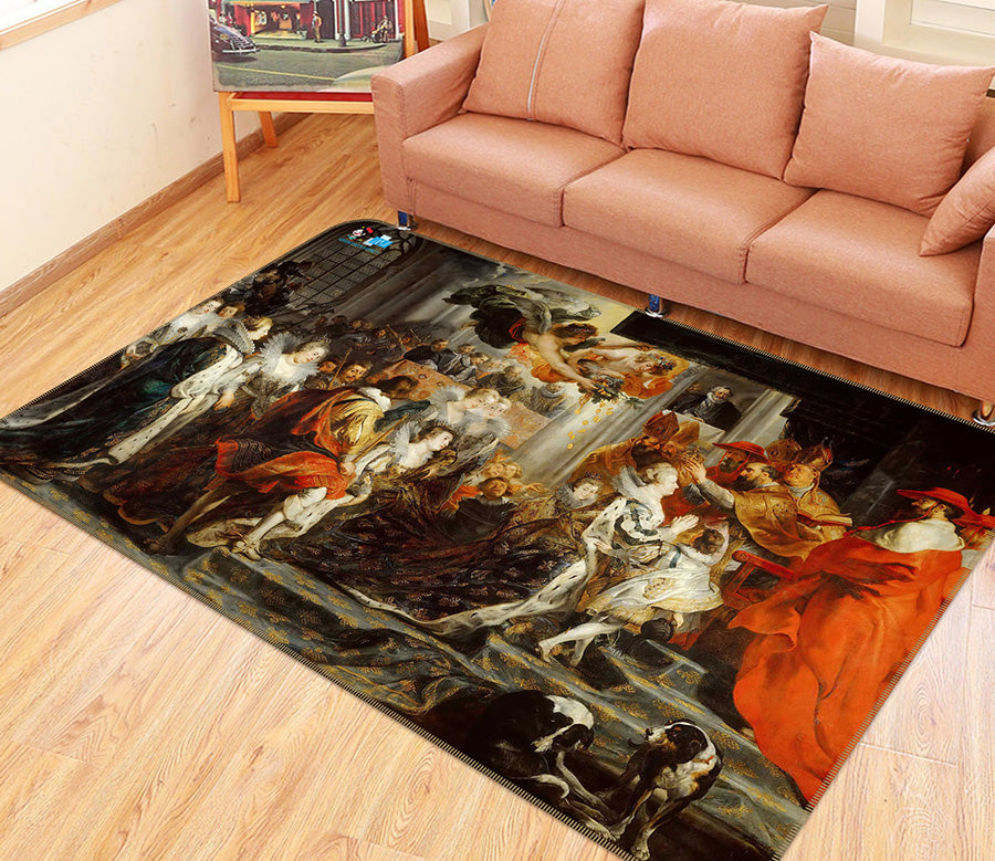 3D People Group 66108 Non Slip Rug Mat