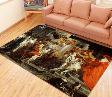 3D People Group 66108 Non Slip Rug Mat