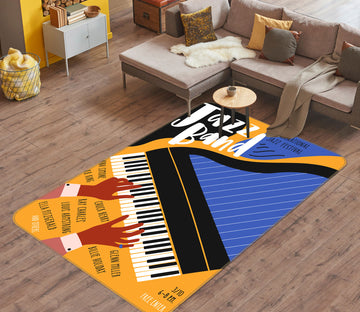 3D Piano 37108 Non Slip Rug Mat