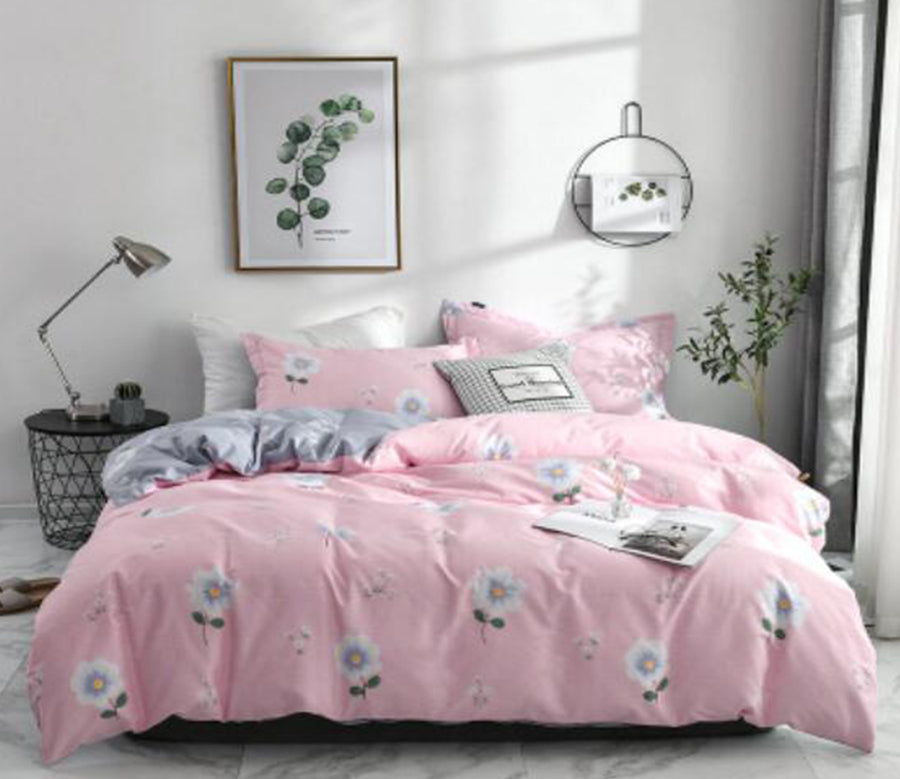 3D Pink 30344 Bed Pillowcases Quilt