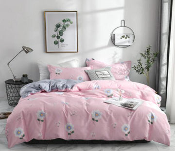3D Pink 30344 Bed Pillowcases Quilt