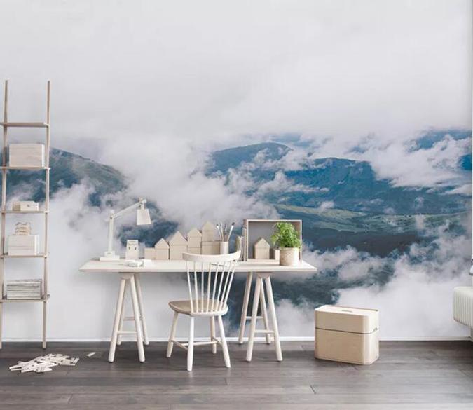 3D White Clouds 1173 Wall Murals Wallpaper AJ Wallpaper 2 