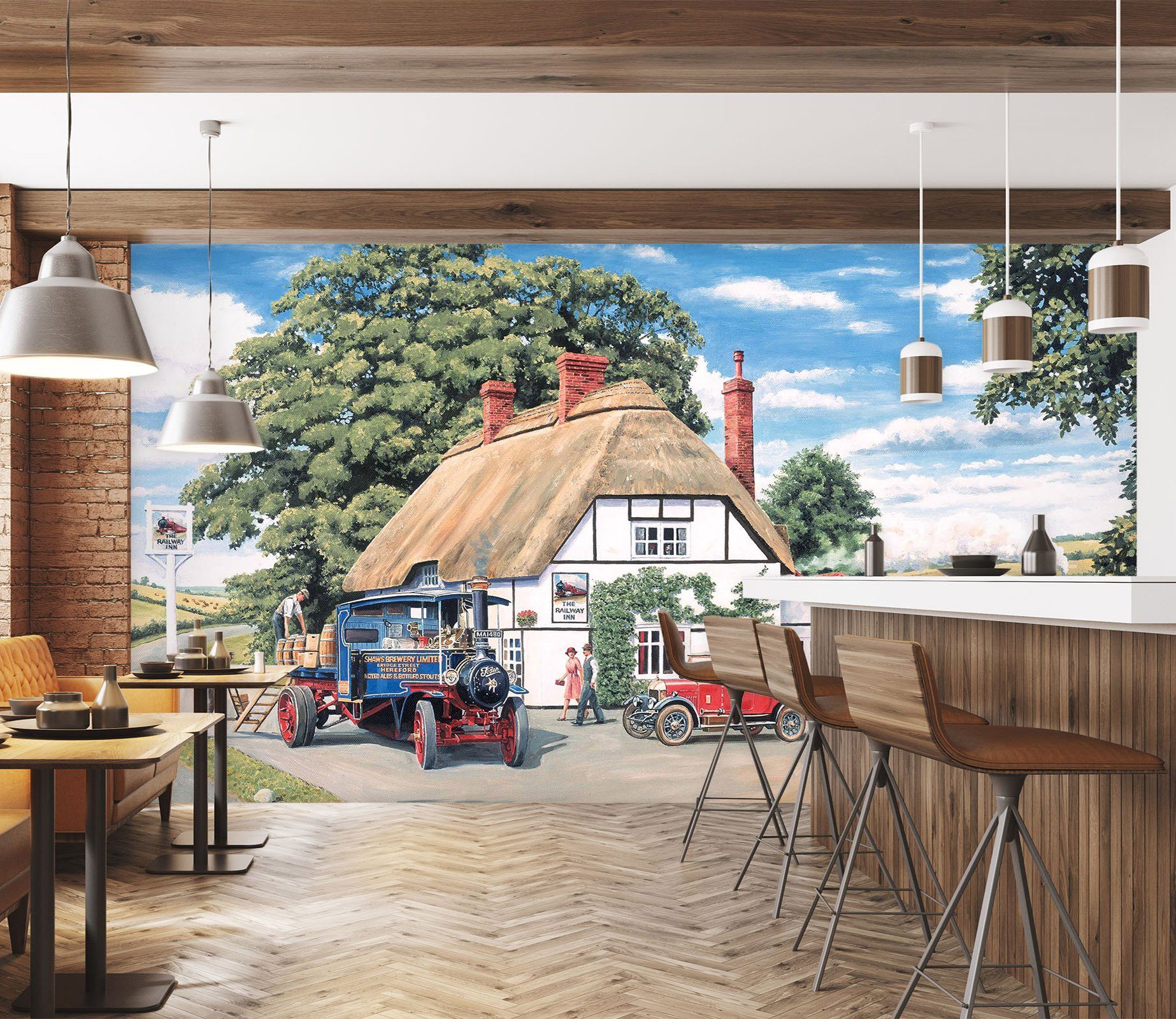 3D Build House 1018 Trevor Mitchell Wall Mural Wall Murals Wallpaper AJ Wallpaper 2 