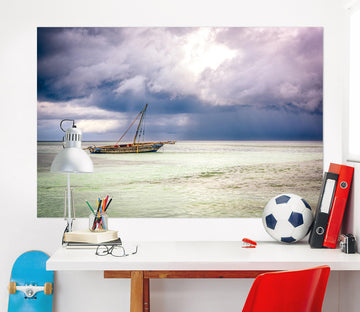 3D Storm Danger Ship 155 Marco Carmassi Wall Sticker Wallpaper AJ Wallpaper 2 