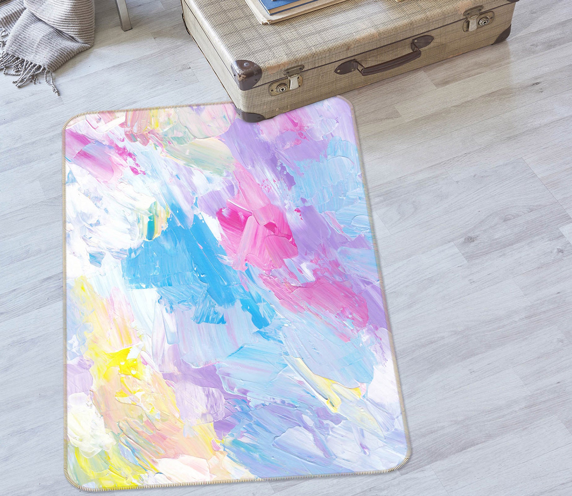3D Colorful 30220 Non Slip Rug Mat