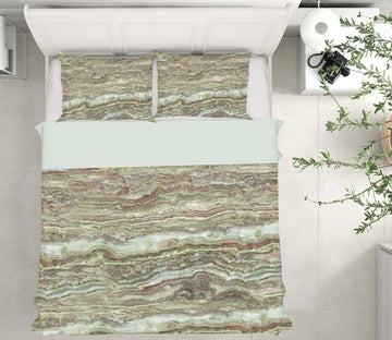 3D Marbling 16008 Bed Pillowcases Quilt