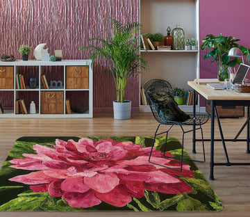 3D Flowers Bloom 1036 Allan P. Friedlander Rug Non Slip Rug Mat Mat AJ Creativity Home 