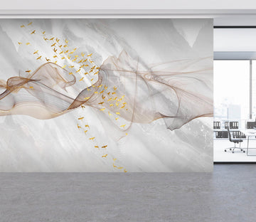 3D Marble Bird 003 Wall Murals Wallpaper AJ Wallpaper 2 