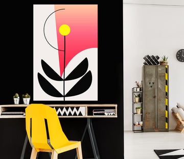 3D Red Flag Floating 204 Boris Draschoff Wall Sticker Wallpaper AJ Wallpaper 2 