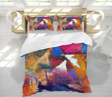 3D Color Pattern 60240 Bed Pillowcases Quilt