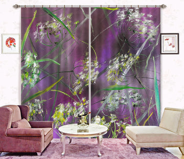 3D Painted Wildflowers 2339 Skromova Marina Curtain Curtains Drapes