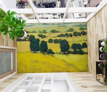 3D Grass Trees 9512 Allan P. Friedlander Floor Mural