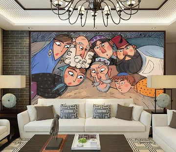 3D Adults And Children 1294 Wall Murals Wallpaper AJ Wallpaper 2 