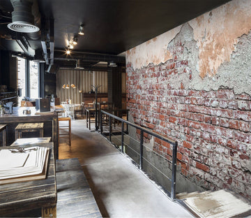 3D Bricks 1921 Wall Murals Wallpaper AJ Wallpaper 2 