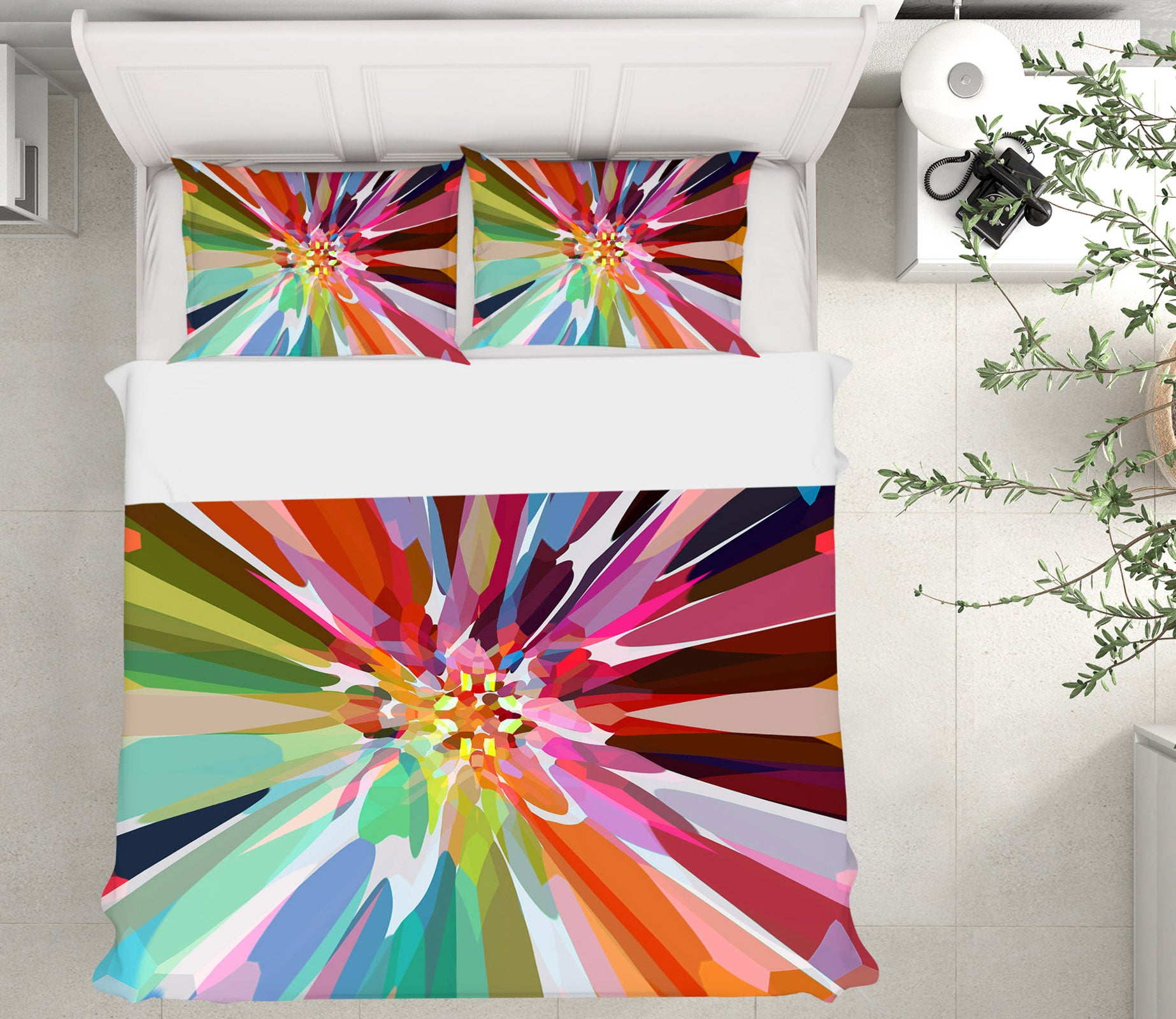 3D Colored Flowers 19137 Shandra Smith Bedding Bed Pillowcases Quilt