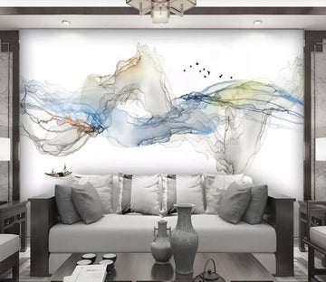 3D Color Wave 343 Wall Murals Wallpaper AJ Wallpaper 2 