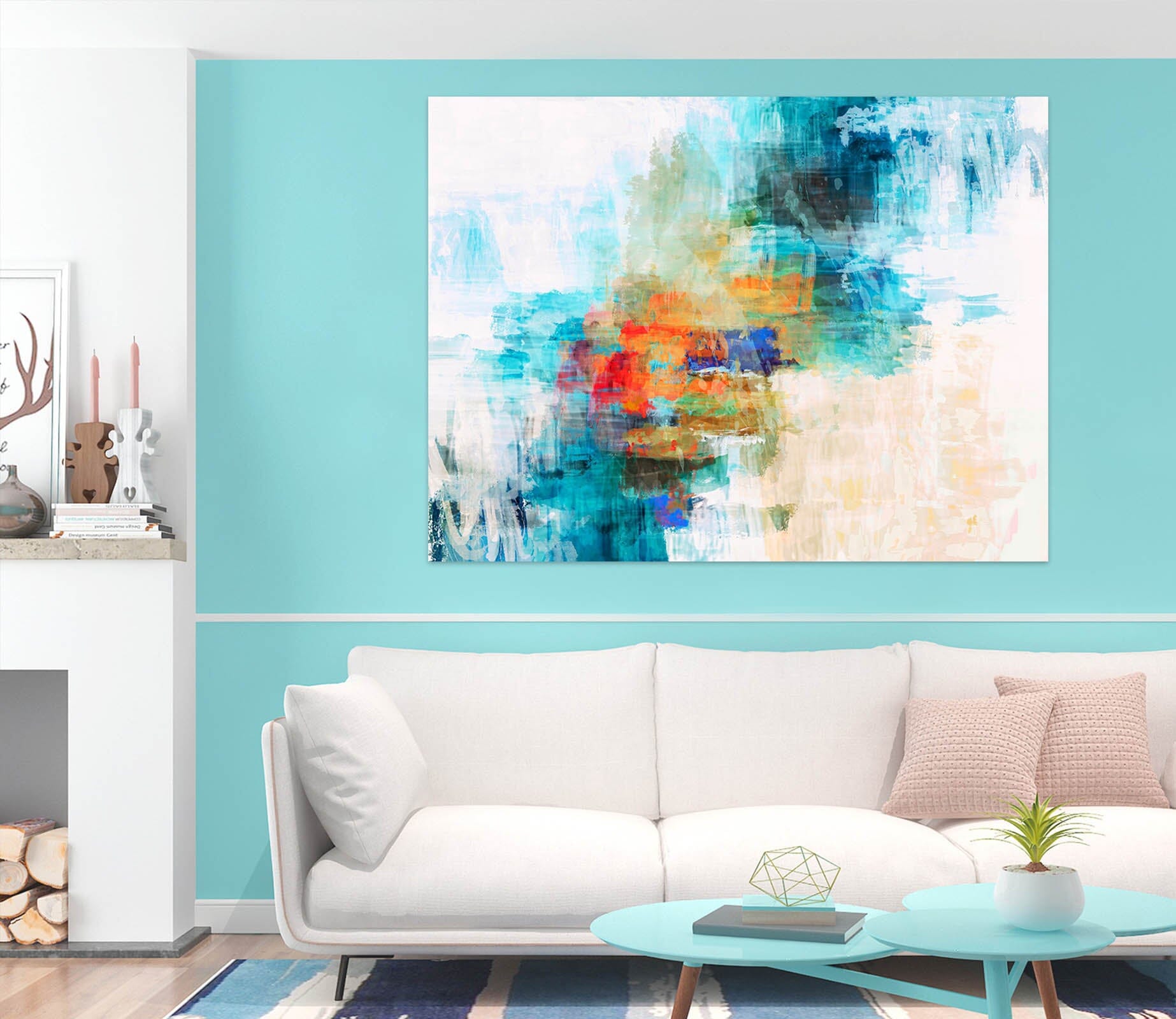 3D Abstract Art 005 Michael Tienhaara Wall Sticker Wallpaper AJ Wallpaper 2 