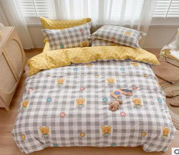 3D Bear 40155 Bed Pillowcases Quilt