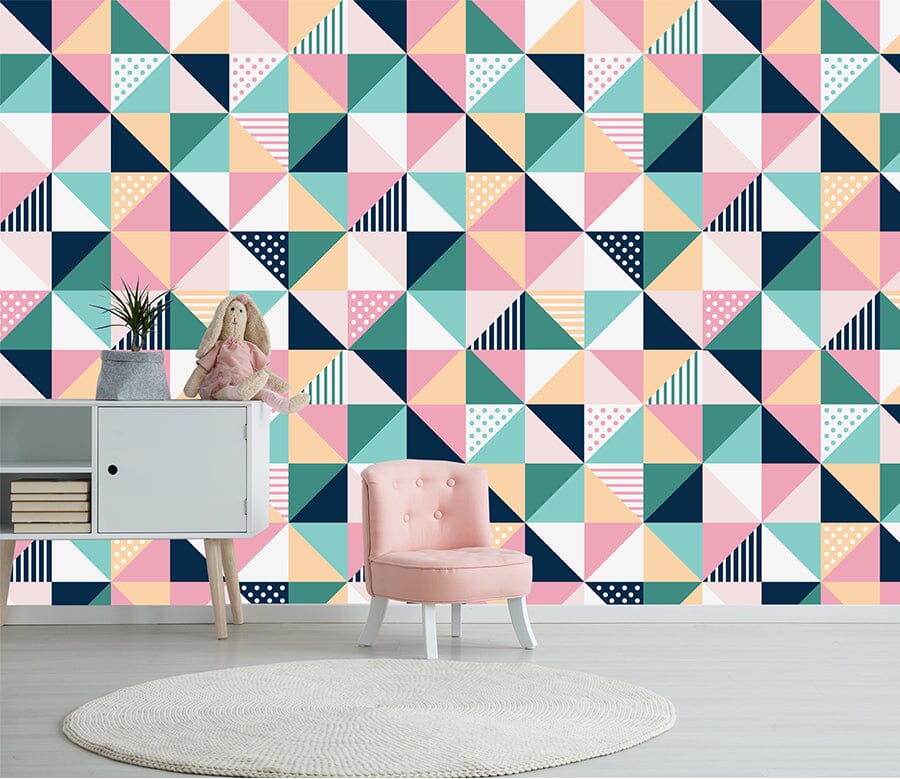 3D Colored Triangle 311 Wallpaper AJ Wallpaper 2 