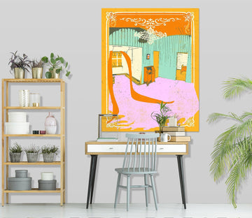 3D Cozy Room 023 Showdeer Wall Sticker Wallpaper AJ Wallpaper 2 