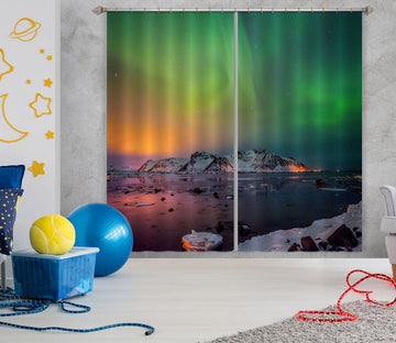 3D Green Sky 150 Marco Carmassi Curtain Curtains Drapes Curtains AJ Creativity Home 