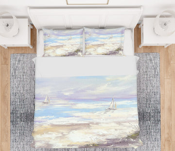 3D White Spray 3796 Skromova Marina Bedding Bed Pillowcases Quilt Cover Duvet Cover